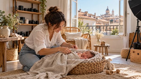 Top 5 des photographes spécialisés dans les nouveau-nés à Montpellier