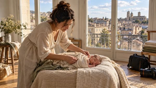 Top 5 des photographes spécialisés dans les nouveau-nés à Montpellier